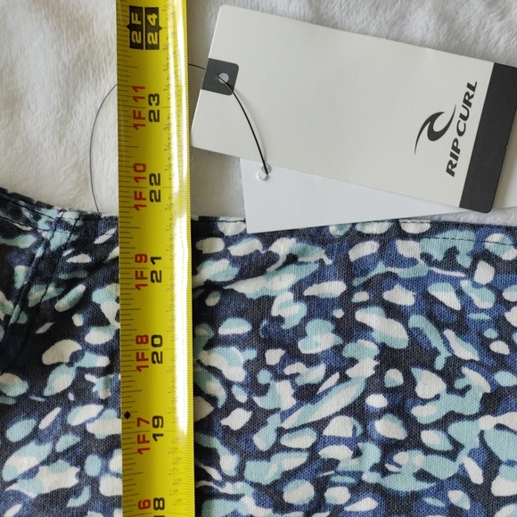 66. Rip Curl Motions Short Sleeve Woven | Color - Blue - Picture 5 of 8